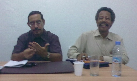 Dr Mekahli Mohamed (à droite) et Yousfat