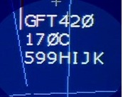 Signal indiquant un détournement (Hijack) reçu sur les écrans radar des centre de controle.